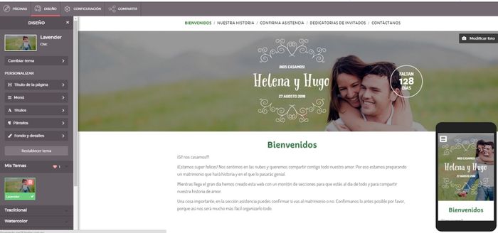 Novedades en la web de boda!