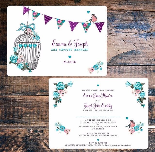 5 invitaciones vintage ¡vota por tu favorita!