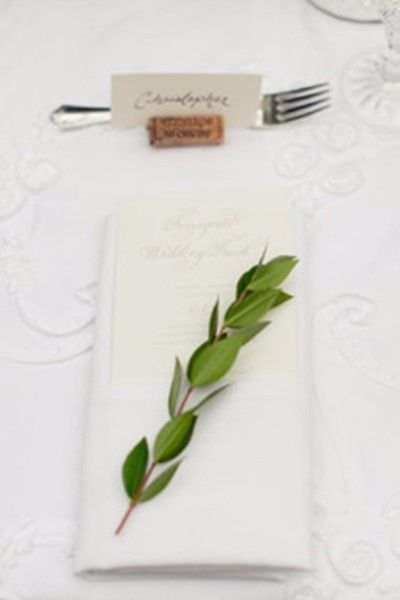 8 ideas para presentar las servilletas en tu banquete