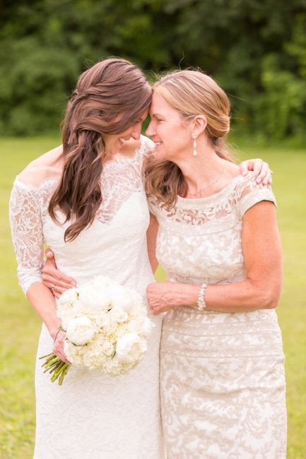 Fotos de novias con mamá ¡vota por tu favorita!