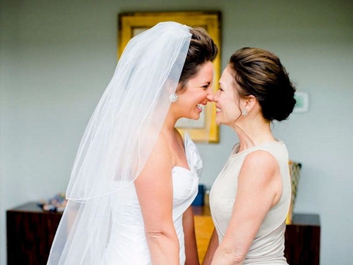 Fotos de novias con mamá ¡vota por tu favorita!