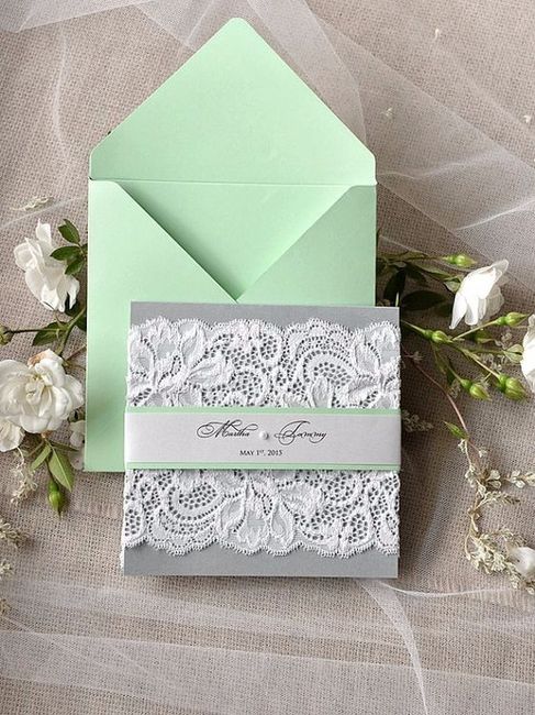 5 invitaciones grises ¿cuál te gusta más?