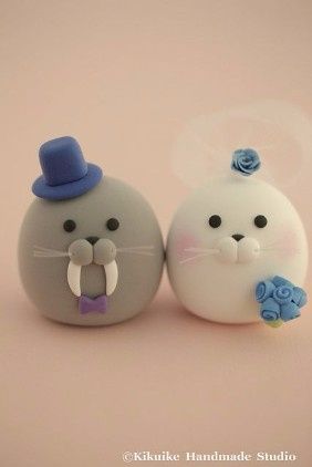 8 cake toppers de animales ¿te atreverías?
