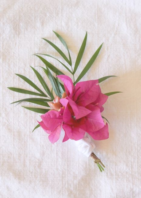 ideas para una boda con bugambilias 