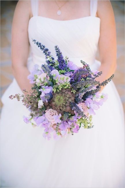 5 ramos con flores lavanda ¿con cuál te quedas?