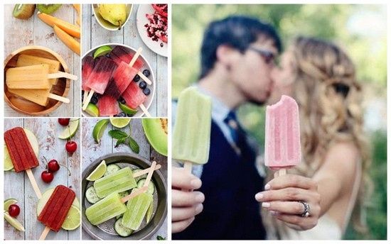 Carrito de paletas en tu boda ¿te atreverías?