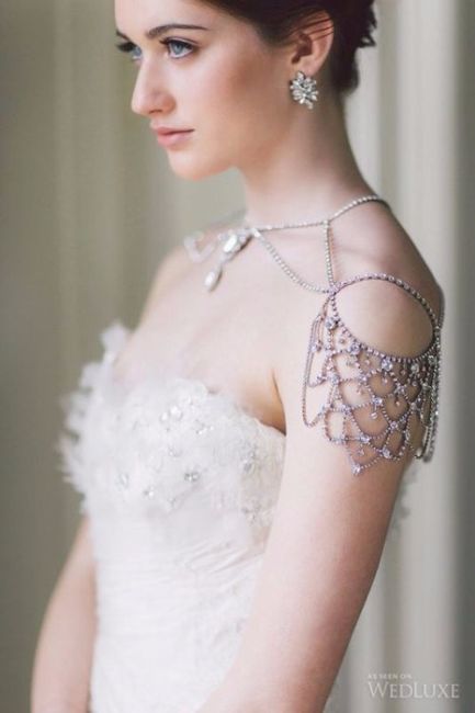 6 collares de hombro para novias ¿con cuál te quedas?