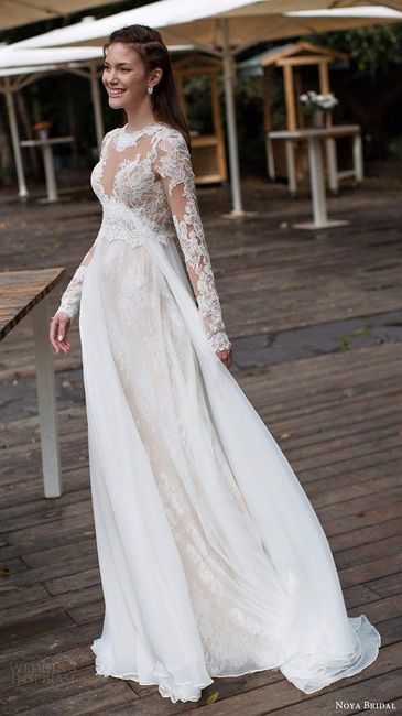 4 vestidos con manga larga ¡vota por tu favorito!