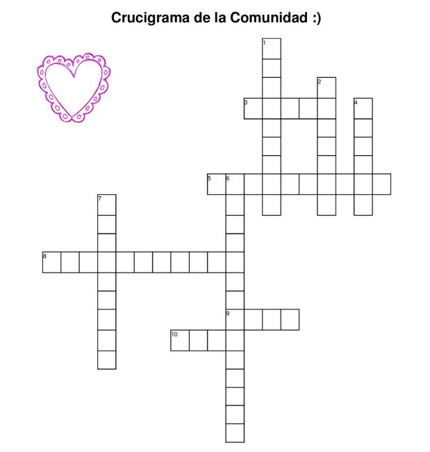 Crucigrama de la Comunidad