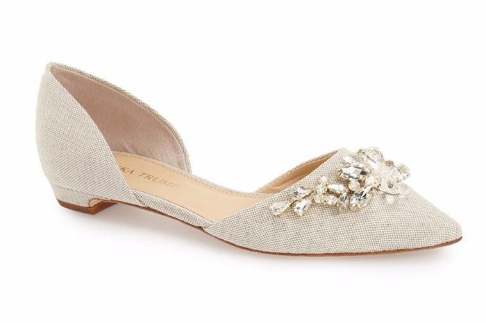 4 zapatos bajos para novias ¿cuál elijes?