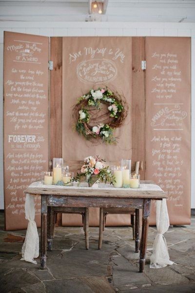Mesa de novios