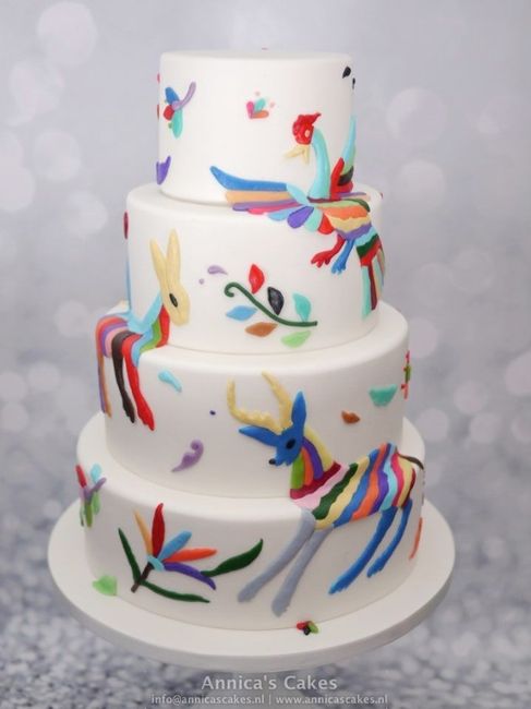 Pateles para bodas estilo mexicano ¿cuál se te antoja?