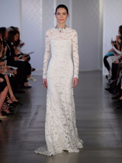 Vestidos Oscar de la Renta primavera 2017