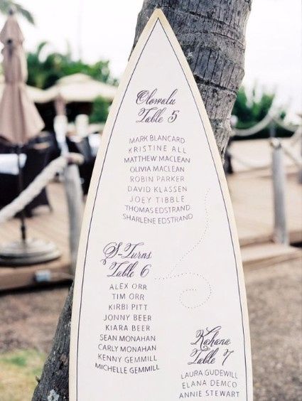 inspiraciones para una boda surfera