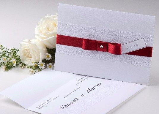 Invitación roja