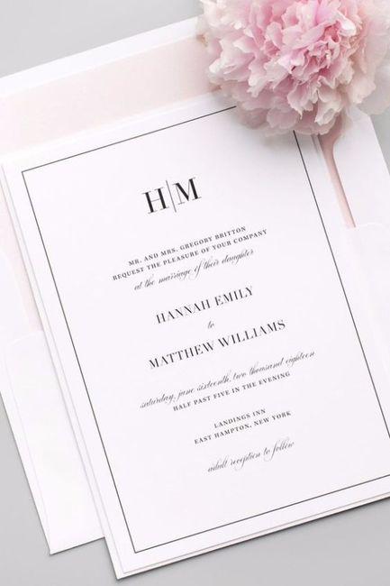 5 invitaciones ¿cuál prefieres?