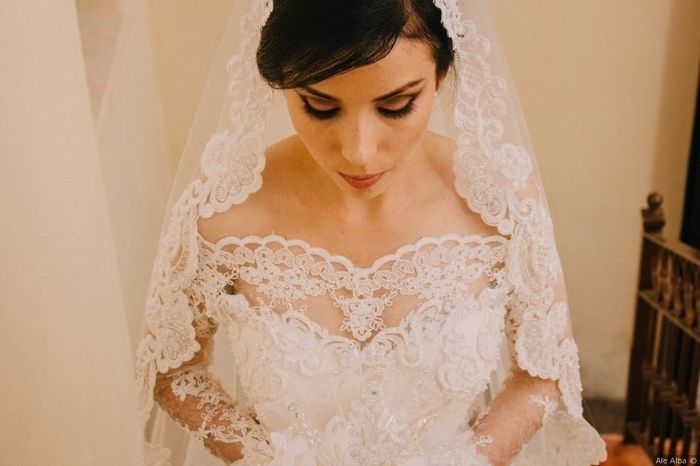 Tu look de novia ¿con o sin velo?