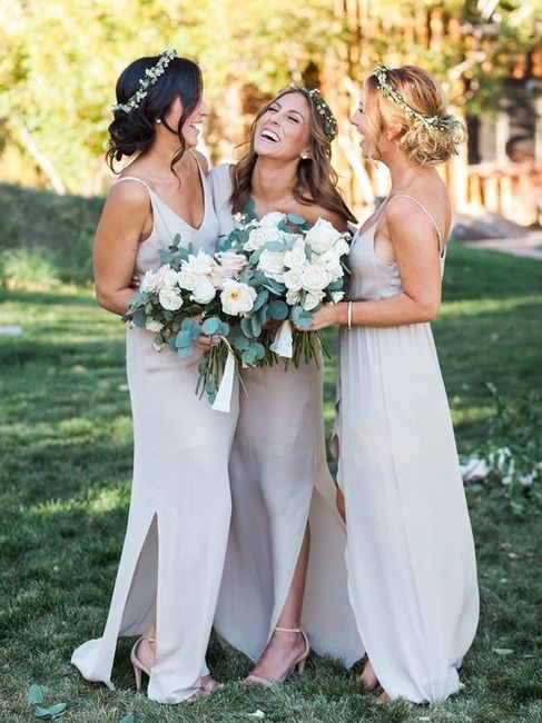 Vestidos pale dogwood para damas ¿te atreves?