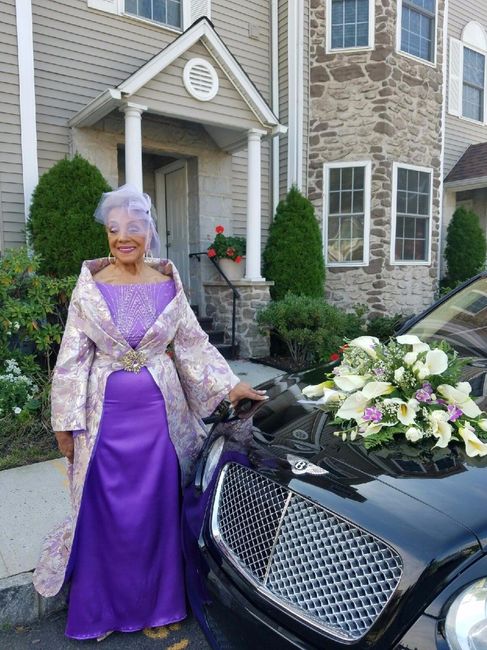 ¡Novia a los 86 años!