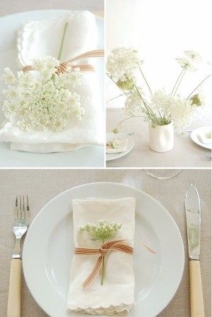Ideas originales para las servilletas de tu boda.