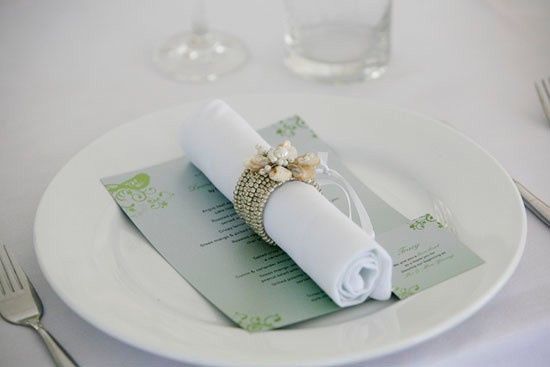 Ideas originales para las servilletas de tu boda.