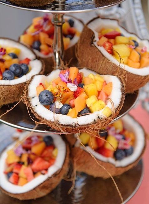 ideas con cocos para tu boda ¡escoge una!