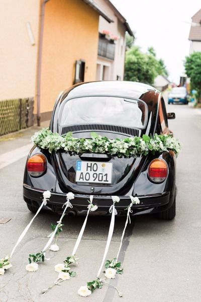 Adorno coche de novios