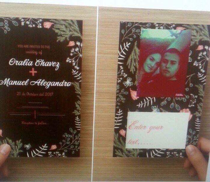 Cuál invitación me recomiendan - 3