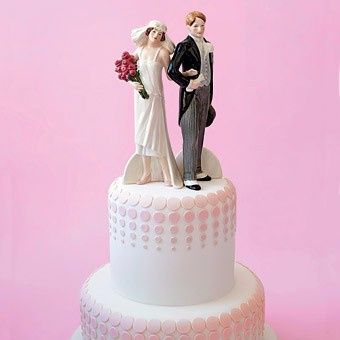 Cake topper años 20
