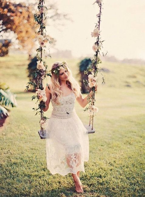5 novias en columpios ¿cuál te gusta?