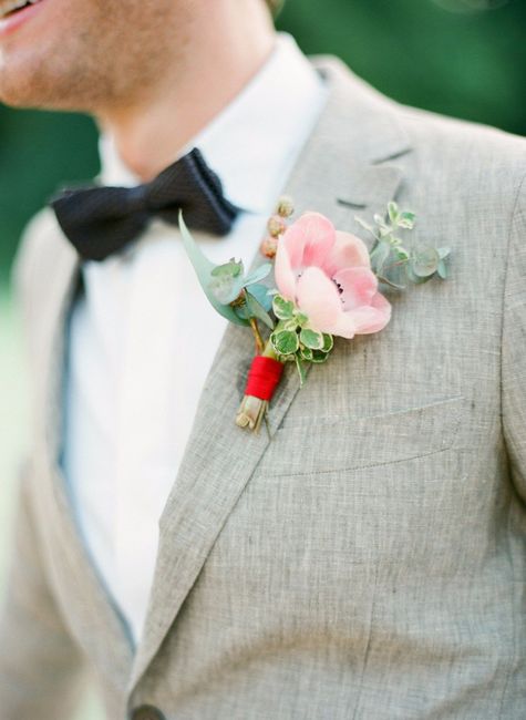 ¡Si quiero este boutonniere!