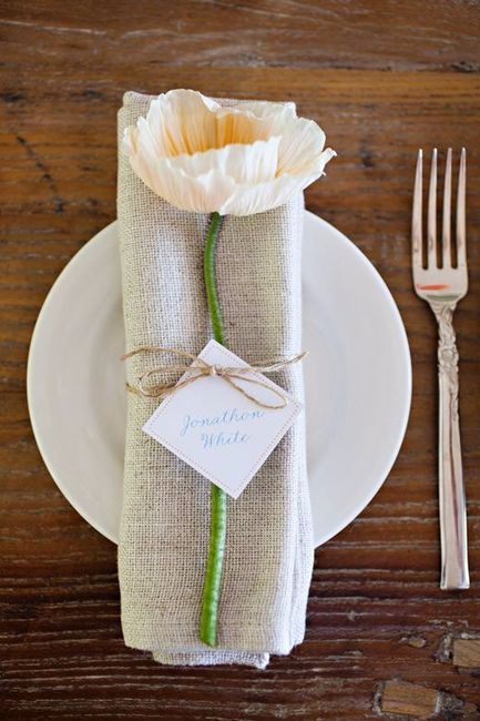 6 ideas para decorar las servilletas
