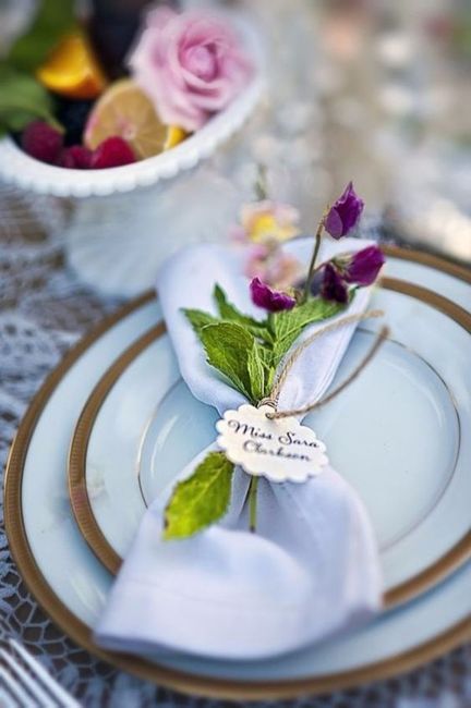 6 ideas para decorar las servilletas