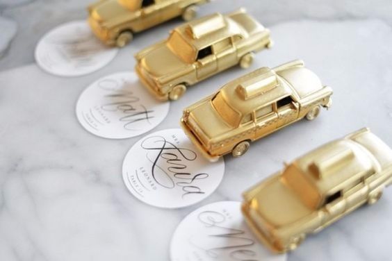 Boda temática: taxis