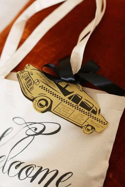 Boda temática: taxis