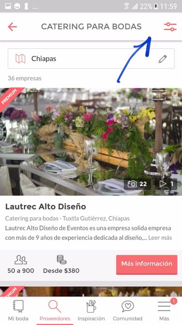 Buscar proveedor