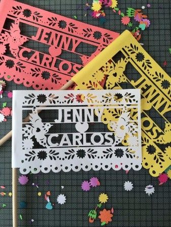 4 ideas con papel picado