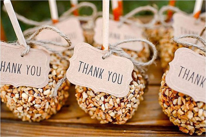 Recuerdos para bodas en otoño