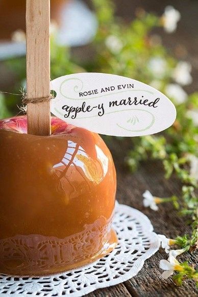 Recuerdos para bodas en otoño