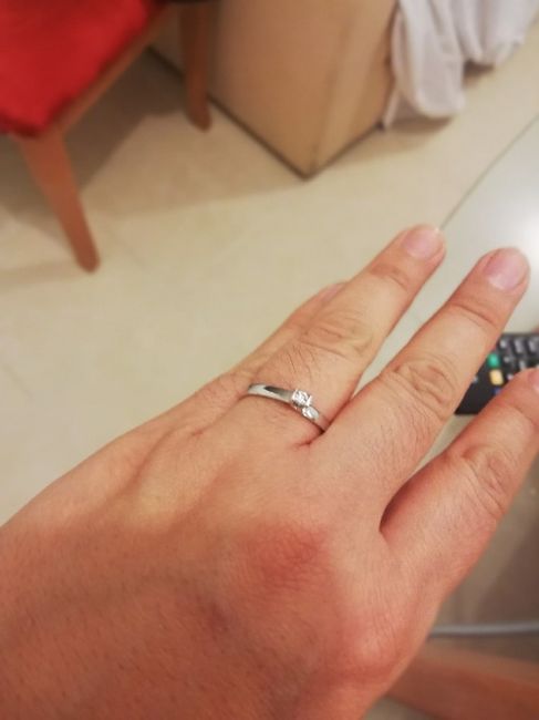 Si hubieras podido elegir el anillo de compromiso.. 2