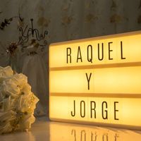 ME ENCANTO MI LETRERO ILUMINADO