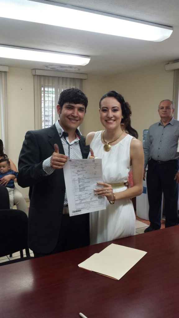 Nuestra boda al civil - 1