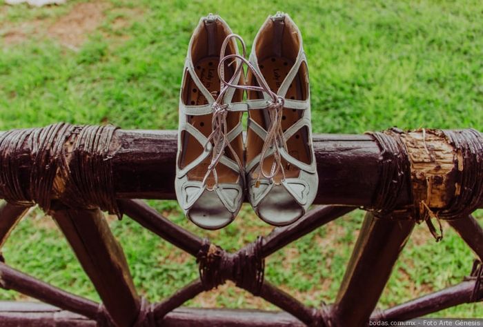zapato de novia