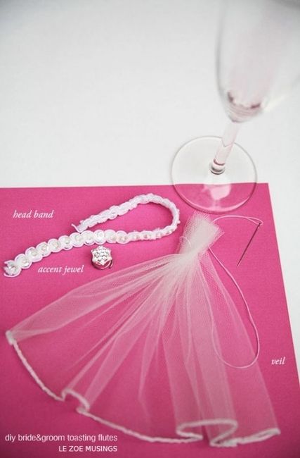 Copas para novios DIY