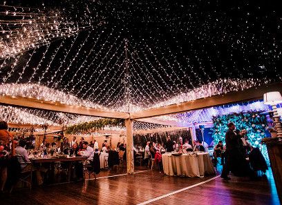 3)  Iluminación para bodas