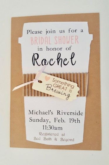 6.Bridal Shower: temática Starbucks