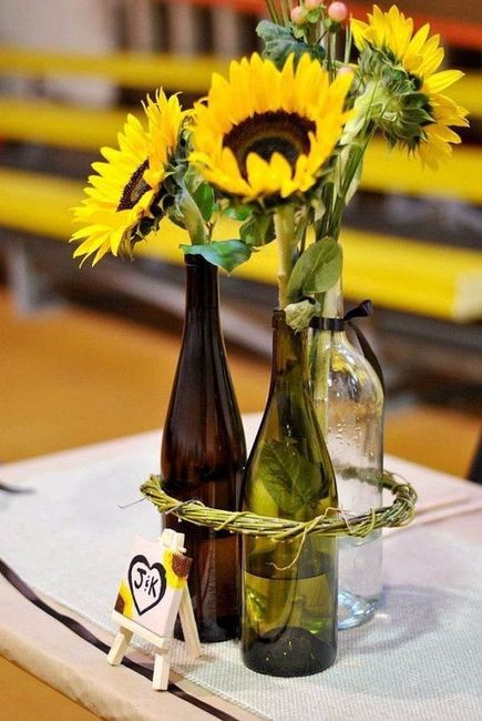 3) Ideas para decorar con girasol