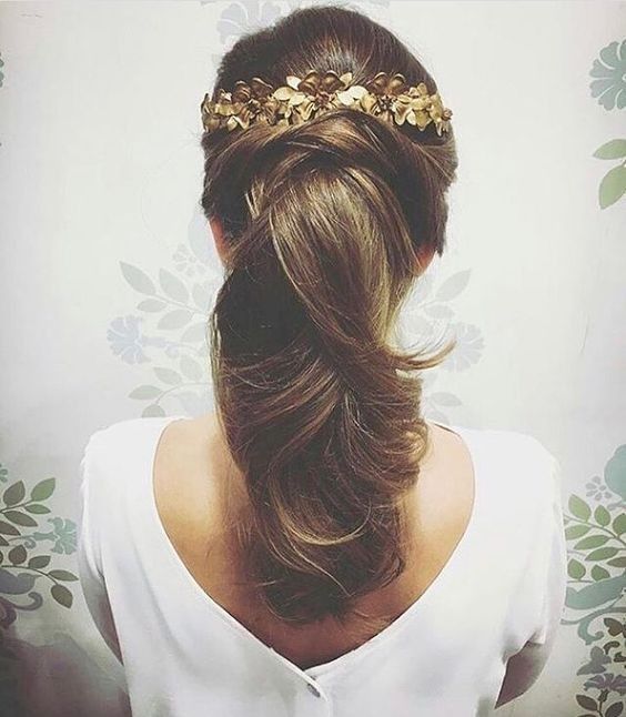 4) Peinados para novias sin velo