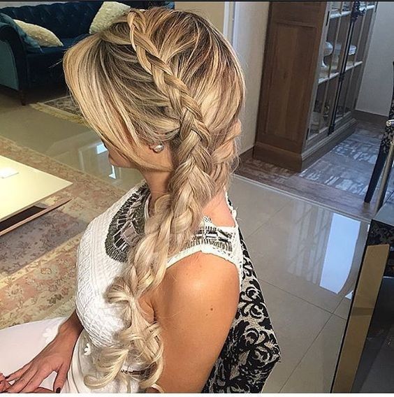 2) 2 trenzas de novia, 1 decisión