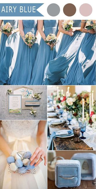 3) dusty blue